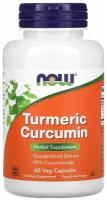 NOW Curcumin Extract 95% 665 mg, 60 капс