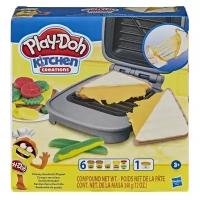 Масса для лепки Play-Doh Kitchen Creation Сырный сэндвич (E7623) 6 цв