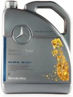 Масло моторн MB 229 5 SAE 5W40 5Л Mercedes-Benz Genuine Engine Oil MB