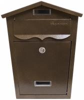 Почтовый ящик с замком уличный металлический для дома Аллюр №11