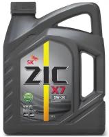 Моторное масло ZIC X7 Diesel 5W-30 синтетическое 6 л