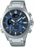 Наручные часы CASIO Edifice ECB-30D-2AEF, серебряный, синий