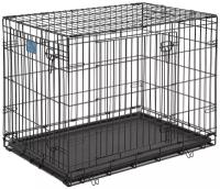 Клетка MidWest Life Stages для собак 93х59х63h см, 2 двери, черная