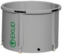 Складная ПВХ бочка EKUD на 500 литров / Бак / Емкость / Для воды