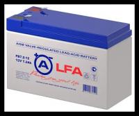Свинцово-кислотный аккумулятор ALPHA BATTERY FB 7.2-12 (12 В, 7.2 Ач)
