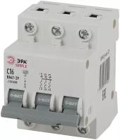Автоматический модульный выключатель ЭРА Б0039238 3P C 16A 4,5A ВА47-29 SIMPLE-mod-21