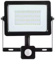 Прожектор Foton Lighting FL-LED Light-PAD SENSOR 100W Black 4200К 8500Лм 100Вт AC220-240В - С датчиком