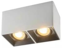 Denkirs (Денкирс) DK3035-WB Светильник накладной IP 20, 10 Вт, GU5.3, LED, белый/черный, пластик