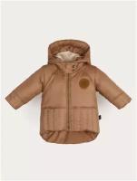 Куртка детская зимняя Олафа, р.92, золотисто-бежевый, даримир