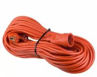 Удлинитель на рамке с заземлением Perfeo RuPower 1 Sockets 50m Orange PF_C3276