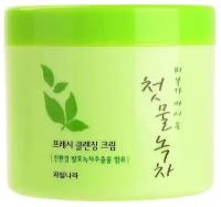 Массажный крем Welcos Green Tea Control Massage Cream (300 гр)