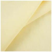 Ткань на отрез, 1 Метр ткани, Бязь гладкокрашеная 120 гр/м2, ширина 150 см, длина от 1 метра, цвет желтый