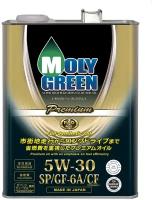 MolyGreen Моторное масло MOLY GREEN PREMIUM SP/GF-6A 5W30 (4л)