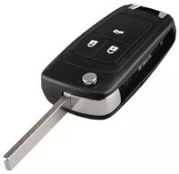 Корпус ключа зажигания Chevrolet с выкидным лезвием, 3 кнопки