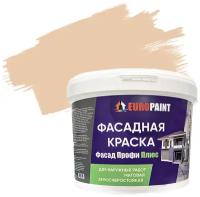 Краска EUROPAINT для фасада, акриловая, быстросохнущая, 1,4 кг, Колорадо