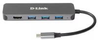 Док-станция с разъемом D-link USB Type-C DUB-2333/A1A