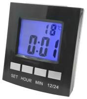 Часы электронные говорящие настольные / для слабовидящих говорящие / SH-691 /будильник/термометр/подсветка