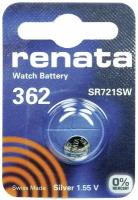 Батарейка R362 - Renata SR721SW (1 штука)