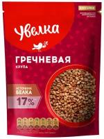 Гречневая крупа Увелка ядрица быстроразваривающаяся Экстра, дой-пак, 400 г