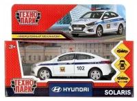 Модель SOLARIS2-12POL-WH HYUNDAI SOLARIS Полиция белый Технопарк в коробке