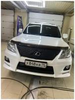 Утеплитель радиатора комплект с камерой для Lexus LX 570 2012 – 2015 III Рестайлинг Лексус ЛХ570