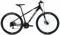 Велосипед горный FORWARD APACHE 27,5 2.0 disc 2021 черный/серый