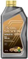 Синтетическое моторное масло S-OIL SEVEN GOLD#9 C3 5W-30 1 л