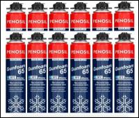 Пена монтажная проф. Penosil Premium Gunfoam 65 winter 870 мл 12 шт