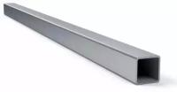 Труба профильная алюминиевая АД31Т размер 40х20 мм стенка 1,5 мм длина 200 мм ( 20 см ) Трубка профиль металлическая квадратная Алюминий