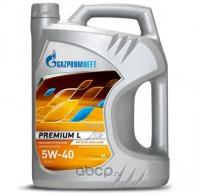 Масло моторное Gazpromneft Premium L 5W-40, канистра 5л