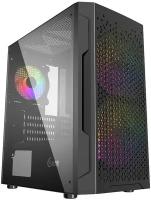 Корпус Powercase Mistral Micro Z3B Mesh LED Black (CMIMZB-L3)