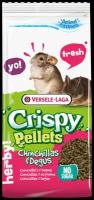 Versele-Laga Crispy Pellets гранулированный корм для шиншилл и дегу Chinchillas & Degus 1 кг