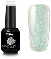 Гель лак XNAIL PROFESSIONAL Crystal Quartz камуфлирующий, для ногтей, с глиттером, с шиммером, 10 мл, № 4