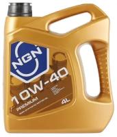 Моторное масло NGN Premium 10W-40 Полусинтетическое 4 л