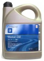 Моторное масло GM (GENERAL MOTORS) General Motors Dexos2 Longlife 5W-30 синтетическое 5 л