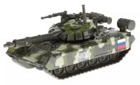 Машина металлическая «Танк T-90» 12 см, подвижные детали, инерционная
