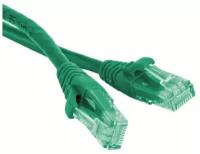 Патч-корд Hyperline PC-LPM-UTP-RJ45-RJ45-C5e-0.5M-LSZH-GN U/UTP, Cat.5e (100% Fluke Component Tested), LSZH, 0.5 м, зеленый