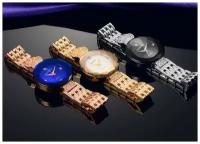 Модные часы с короной Baosaili, розовое золото