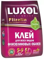 Клей обойный «LUXOL флизелин» (Standart) пакет 200г