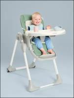 Детский стульчик для кормления JUNION Lumi, зелёный