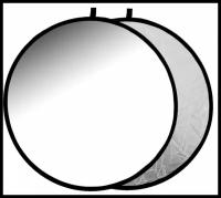 Отражатель 2в1 Raylab RF-09 белый/серебристый 60см
