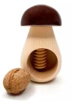 Орехокол грибок/деревянный для фундука/для колки орехов/орехоколка/орехоколы/орехокол посуда и инвентарь