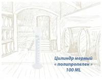 Цилиндр мерный полепропелен 100 мл