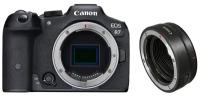 Фотоаппарат Canon EOS R7 body адаптер EF-EOS R, черный