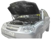Газовые упоры капота АвтоУпор для Chevrolet Niva 2002-2020, 2 шт UCHNIV011
