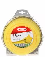 Леска Oregon 2.4mm x 111m Yellow 69-454-Y