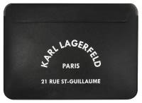 Чехол-папка Lagerfeld RSG Saffiano Sleeve для ноутбуков 13-14 дюймов, черный