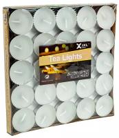 Набор парафиновых (чайных) свечей в металлической гильзе (50 шт. в упаковке)
