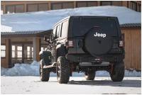 Бампер силовой задний BMS PRO-Line для Jeep Wrangler JL 2018-2021