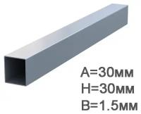 Профильная квадратная труба ЭСВ 30х30х1,5мм L=3000мм